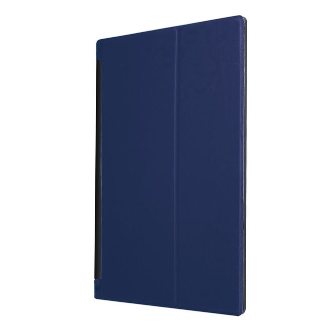 Lenovo Yoga Tab 3 10 Hülle - Leder Smart Case - faltbar - dunkelblau