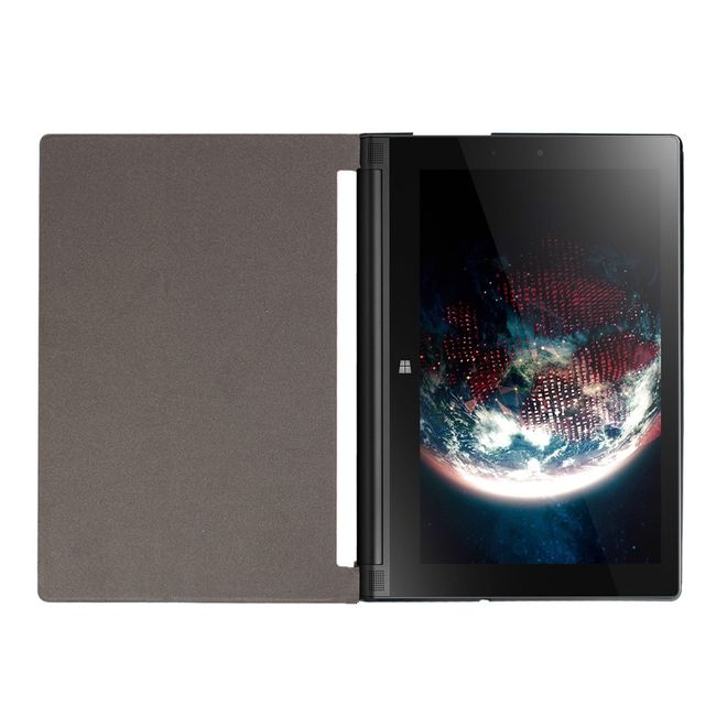 Lenovo Yoga Tab 3 10 Hülle - Leder Smart Case - faltbar - dunkelblau