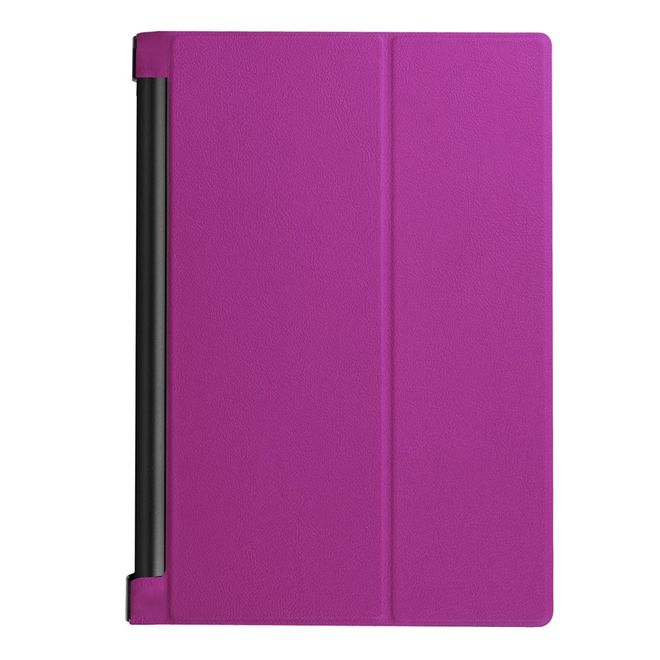 Lenovo Yoga Tab 3 10 Hülle - Leder Smart Case - faltbar - purpur