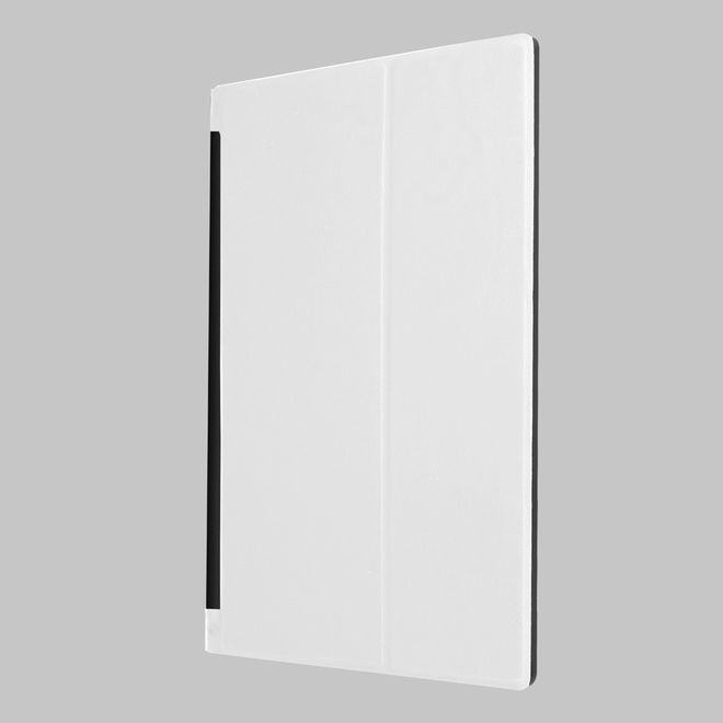 Hülle für Lenovo Yoga Tab 3 10 - Cover aus Leder - mit Standfunktion - weiss