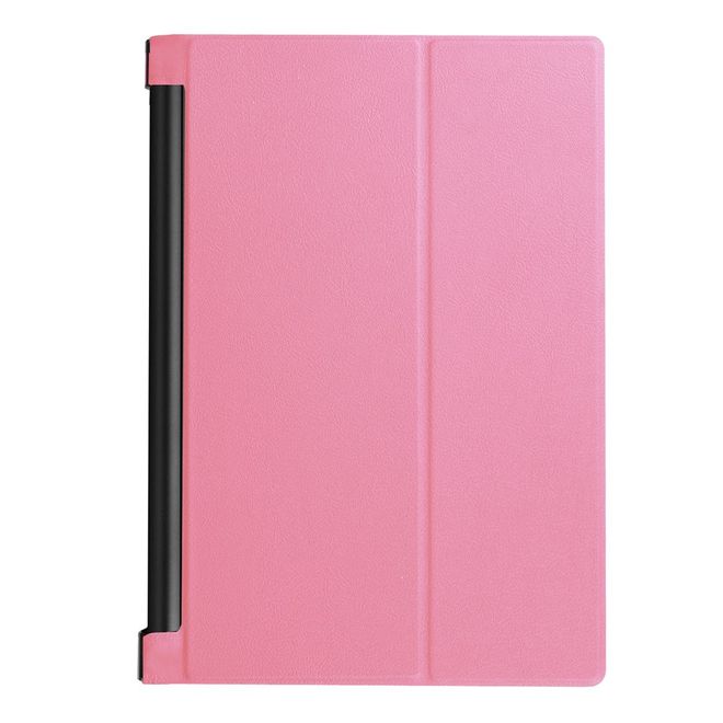 Hülle für Lenovo Yoga Tab 3 10 - Cover aus Leder - mit Standfunktion - pink