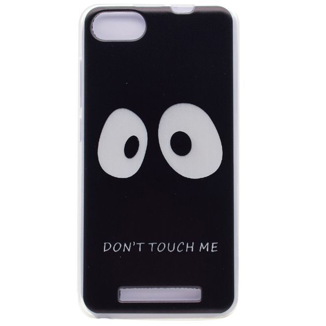 Wiko Lenny 3 Handy Hülle - TPU Soft Case - Smiley und Spruch