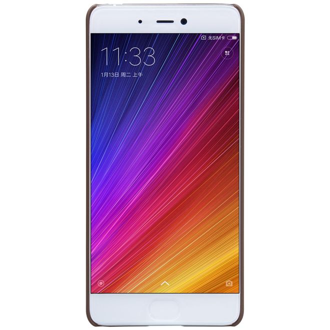 Nillkin - Xiaomi Mi 5s Hülle - Plastik Case - Super Frosted Shield Series - braun