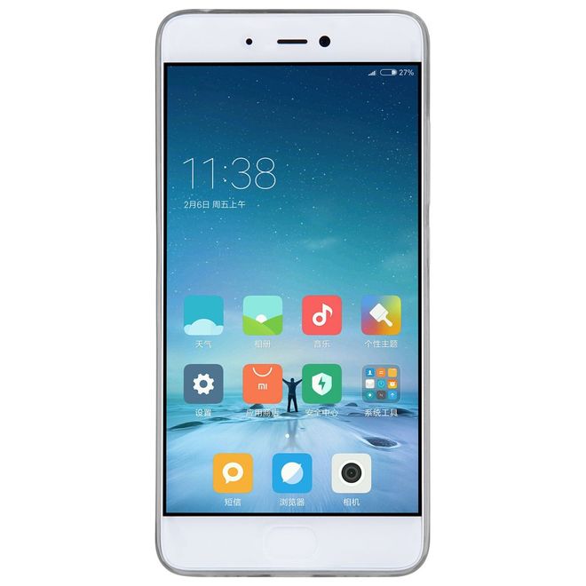 Nillkin - Case für Xiaomi Mi 5s - TPU Softcase - Nature Soft Series - grau