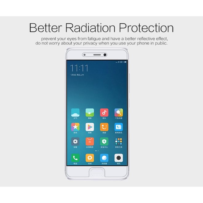 Nillkin - Xiaomi Mi 5s Schutzfolie - mit Blendschutz und kratzfester Beschichtung - matt