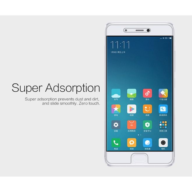 Nillkin - Xiaomi Mi 5s Schutzfolie - mit Anti-Fingerabdruck Beschichtung - klar