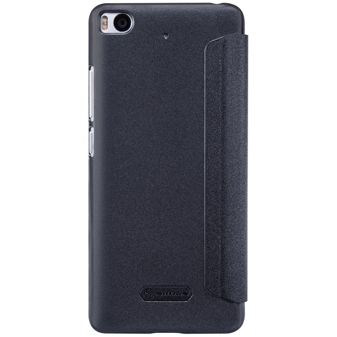 Nillkin - Case für Xiaomi Mi 5s - Hülle aus Leder - mit kleinem Fenster - Sparkle Series - schwarz