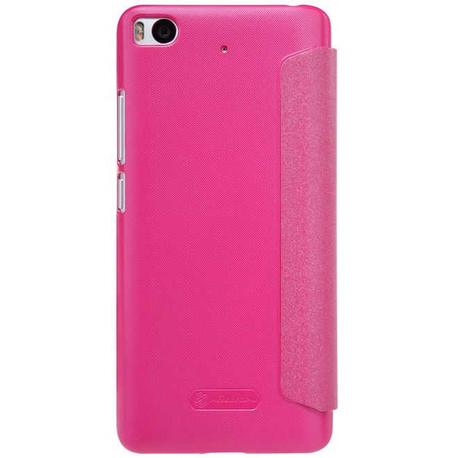 Nillkin - Case für Xiaomi Mi 5s - Hülle aus Leder - mit kleinem Fenster - Sparkle Series - rosa