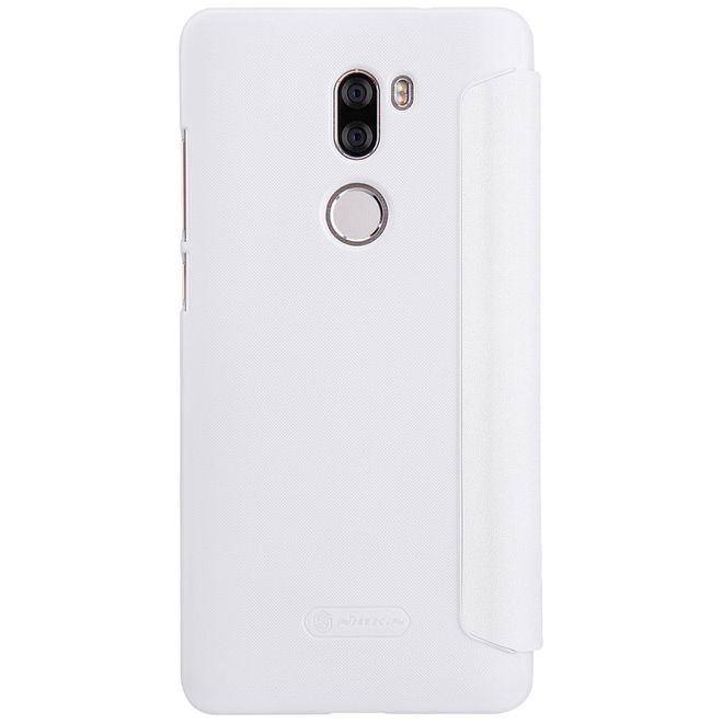 Nillkin - Case für Xiaomi Mi 5s Plus - Hülle aus Leder - mit kleinem Fenster - Sparkle Series - weiss