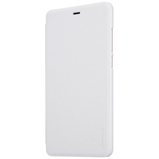 Nillkin - Case für Xiaomi Mi 5s Plus - Hülle aus Leder - mit kleinem Fenster - Sparkle Series - weiss