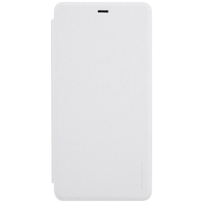Nillkin - Case für Xiaomi Mi 5s Plus - Hülle aus Leder - mit kleinem Fenster - Sparkle Series - weiss