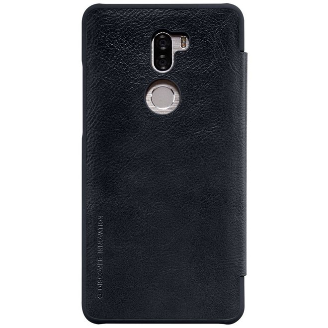 Nillkin - Xiaomi Mi 5s Plus Hülle - Case aus leder - mit Kreditkartenslot - Qin Series - schwarz
