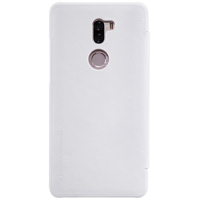 Nillkin - Xiaomi Mi 5s Plus Hülle - Case aus leder - mit Kreditkartenslot - Qin Series - weiss