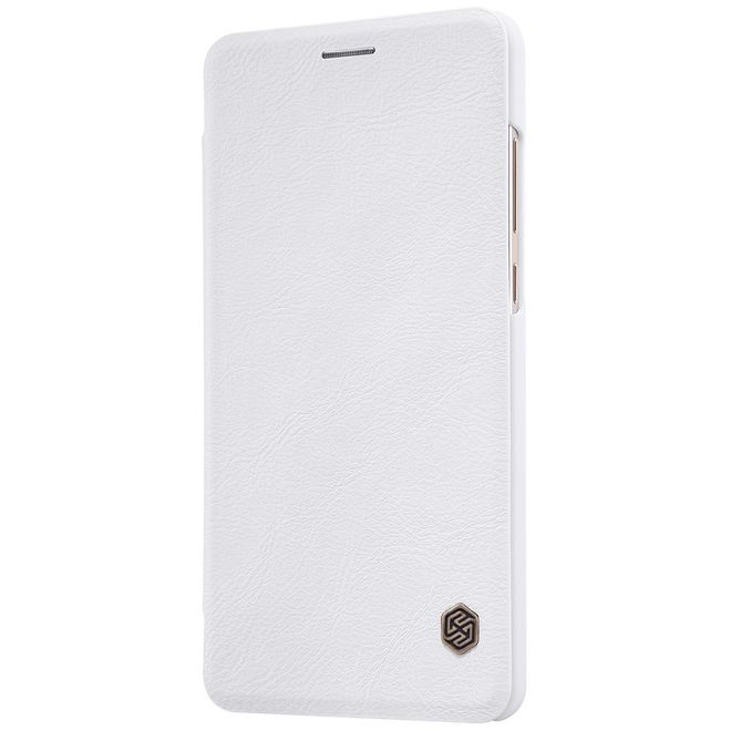 Nillkin - Xiaomi Mi 5s Plus Hülle - Case aus leder - mit Kreditkartenslot - Qin Series - weiss