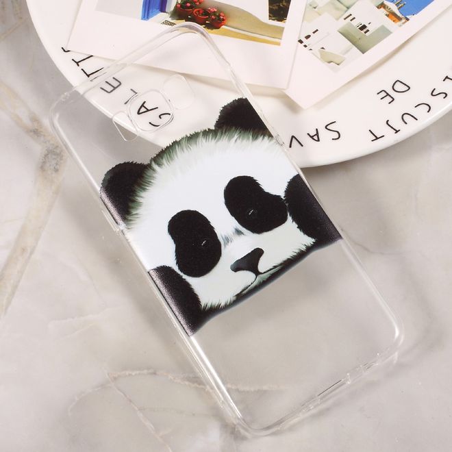 Samsung Galaxy S8 Hülle - Handycase aus flexiblem Plastik - süsser Panda