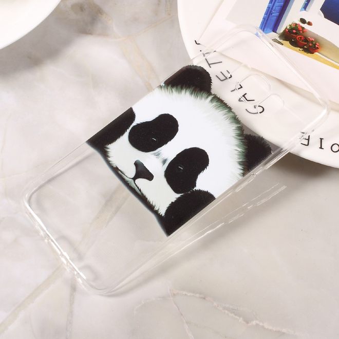 Samsung Galaxy S8 Hülle - Handycase aus flexiblem Plastik - süsser Panda