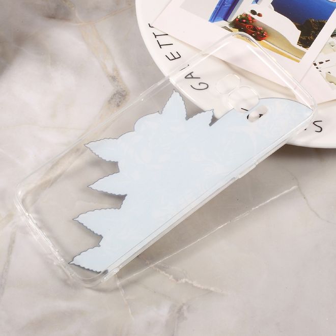 Samsung Galaxy S8 Hülle - Handycase aus flexiblem Plastik - Skull und Rosen