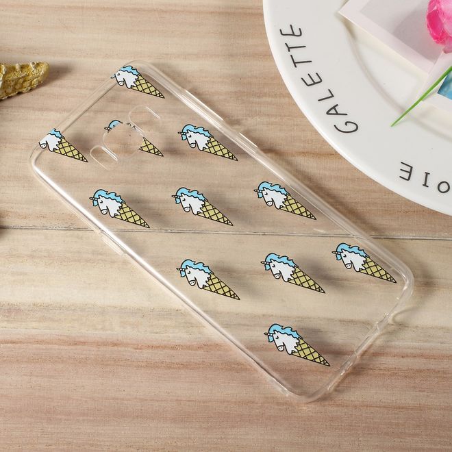 Hülle für Samsung Galaxy S8 - TPU Soft Case - kleine Einhorn Glaces
