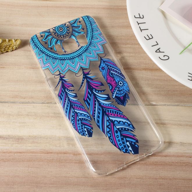 Hülle für Samsung Galaxy S8 - TPU Soft Case - blauer Traumfänger