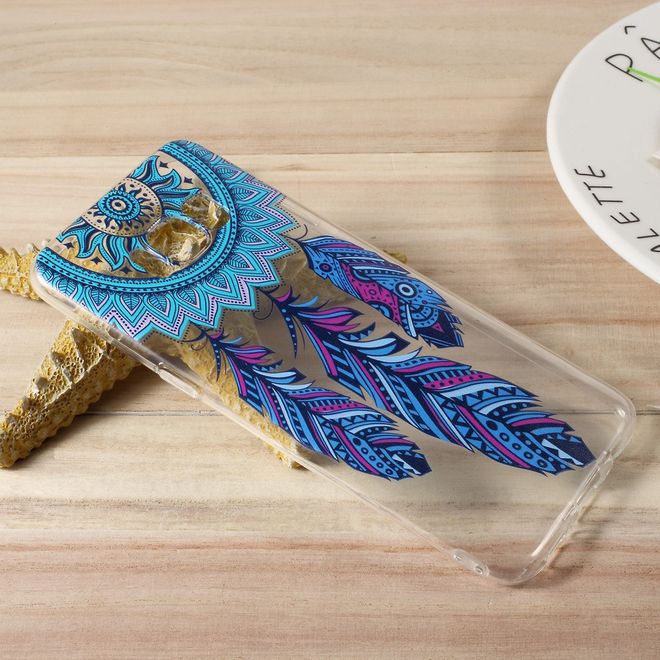 Hülle für Samsung Galaxy S8 - TPU Soft Case - blauer Traumfänger