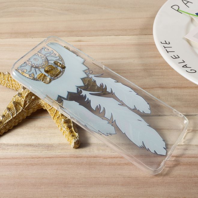 Hülle für Samsung Galaxy S8 - TPU Soft Case - blauer Traumfänger