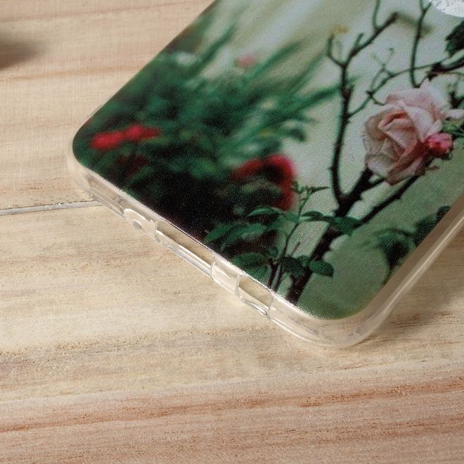 Hülle für Samsung Galaxy S8 - TPU Soft Case - Rosen und Spruch