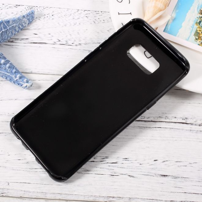 Handyhülle für Samsung Galaxy S8 Plus - TPU Soft Case - S-Shape - schwarz
