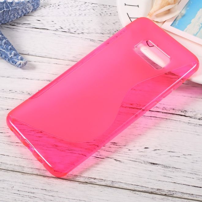 Handyhülle für Samsung Galaxy S8 Plus - TPU Soft Case - S-Shape - rosa