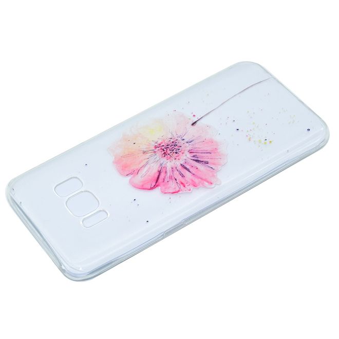 Samsung Galaxy S8 Plus Handy Case - Hülle aus flexiblem Plastik - wunderschöne Blume