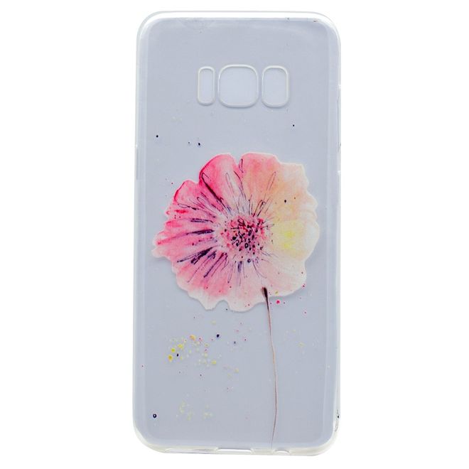 Samsung Galaxy S8 Plus Handy Case - Hülle aus flexiblem Plastik - wunderschöne Blume