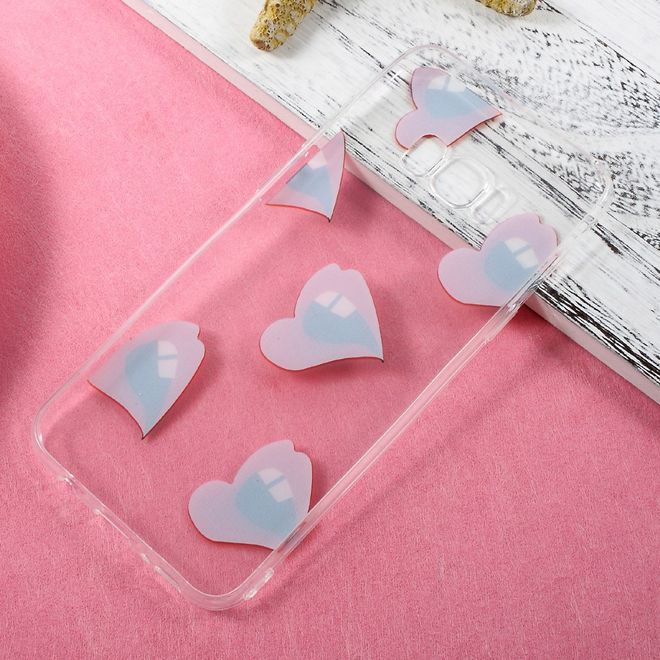 Samsung Galaxy S8 Plus Case - TPU Softcase - rote Lippen