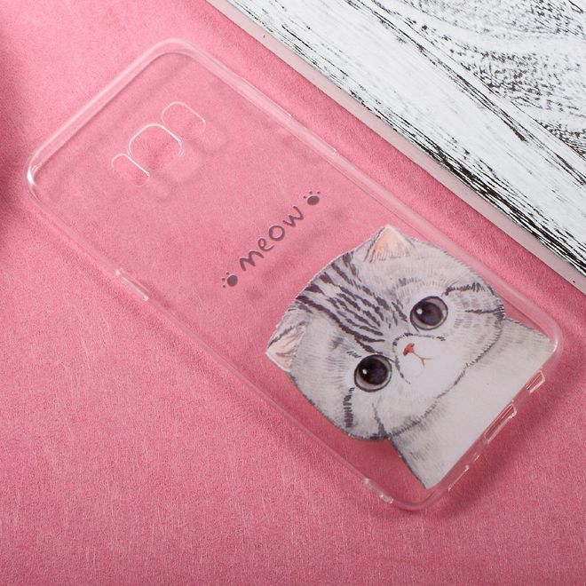Samsung Galaxy S8 Plus Case - TPU Softcase - Meow Katze