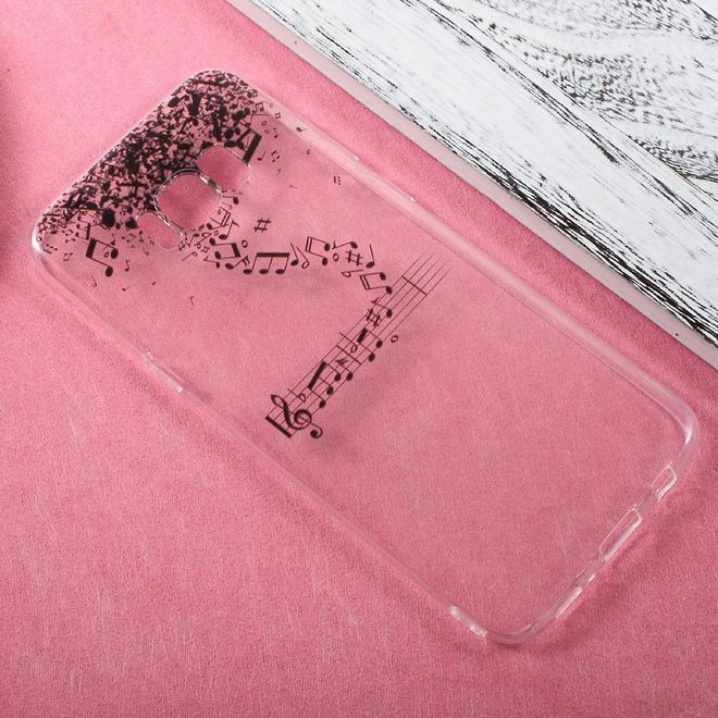 Samsung Galaxy S8 Plus Case - TPU Softcase - Musiknoten