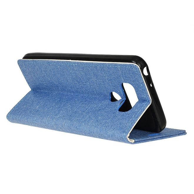 Handyhülle für LG G6 - Bookcover - mit Standfunktion - blau