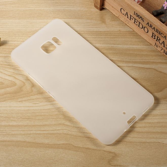 HTC U Ultra Handyhülle - TPU Softcase - matt - weiss