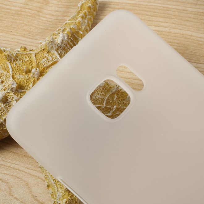 HTC U Ultra Handyhülle - TPU Softcase - matt - weiss