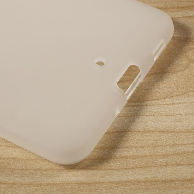 HTC U Ultra Handyhülle - TPU Softcase - matt - weiss