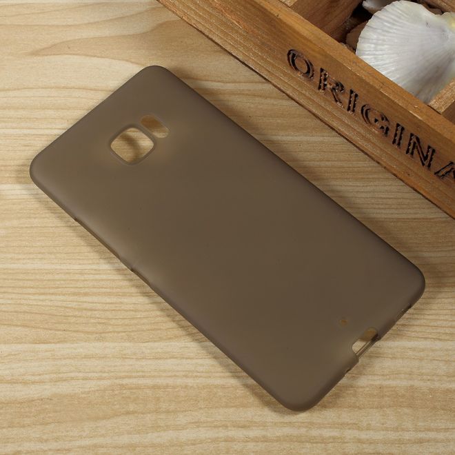 HTC U Ultra Handyhülle - TPU Softcase - matt - grau