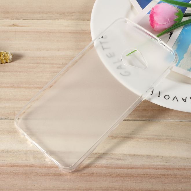 Handyhülle für HTC U Play - TPU Softcase - matt - transparent