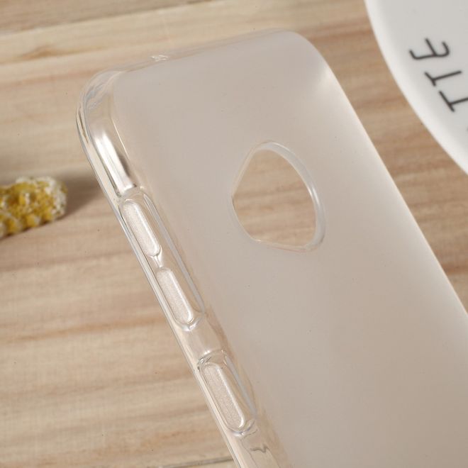 Handyhülle für HTC U Play - TPU Softcase - matt - transparent