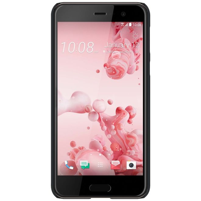 Nillkin - HTC U Play Handy Hülle - Cover aus Hartplastik - Super Frosted Shield Series - schwarz