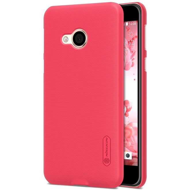 Nillkin - HTC U Play Handy Hülle - Cover aus Hartplastik - Super Frosted Shield Series - rosa
