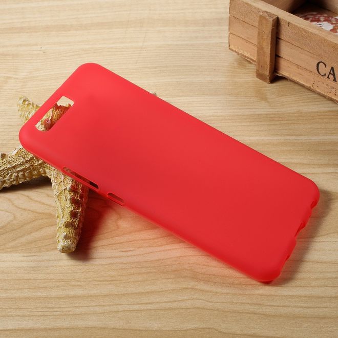 Huawei P10 Handyhülle - TPU Softcase - matt - rot