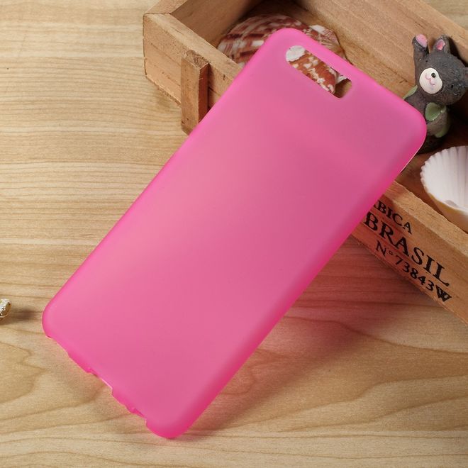 Huawei P10 Handyhülle - TPU Softcase - matt - rosa