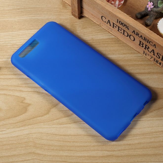 Huawei P10 Handyhülle - TPU Softcase - matt - blau