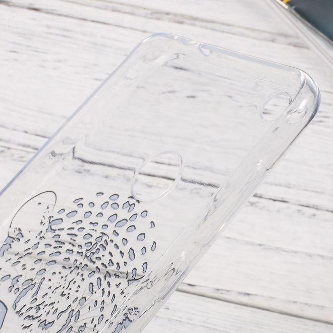 Huawei P8 Lite (2017) Handycase - Ultradünne TPU Softcase - Leopard