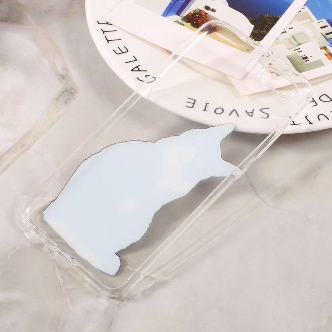 Huawei P10 Handycase - Ultradünne TPU Softcase - süsse Katze