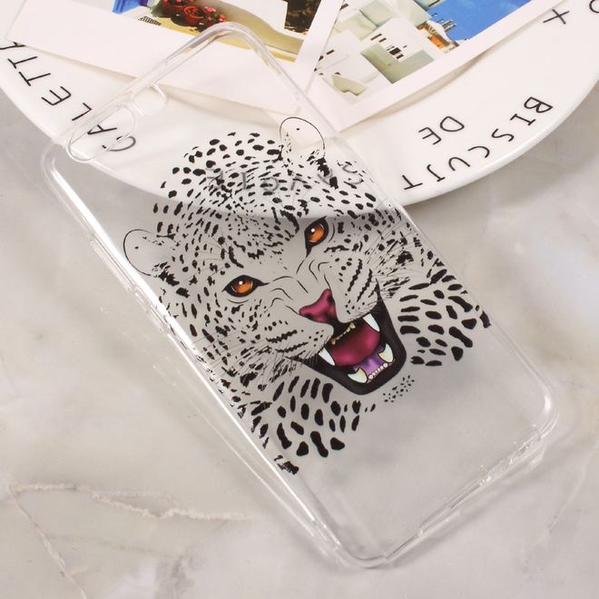 Huawei P10 Handycase - Ultradünne TPU Softcase - Leopard