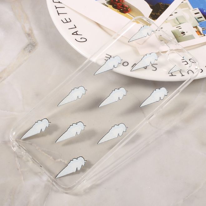 Huawei P10 Handycase - Ultradünne TPU Softcase - Einhorn Eis