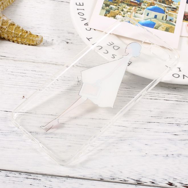 Huawei P10 Handy Hülle - TPU Softcase - Fashion Girl